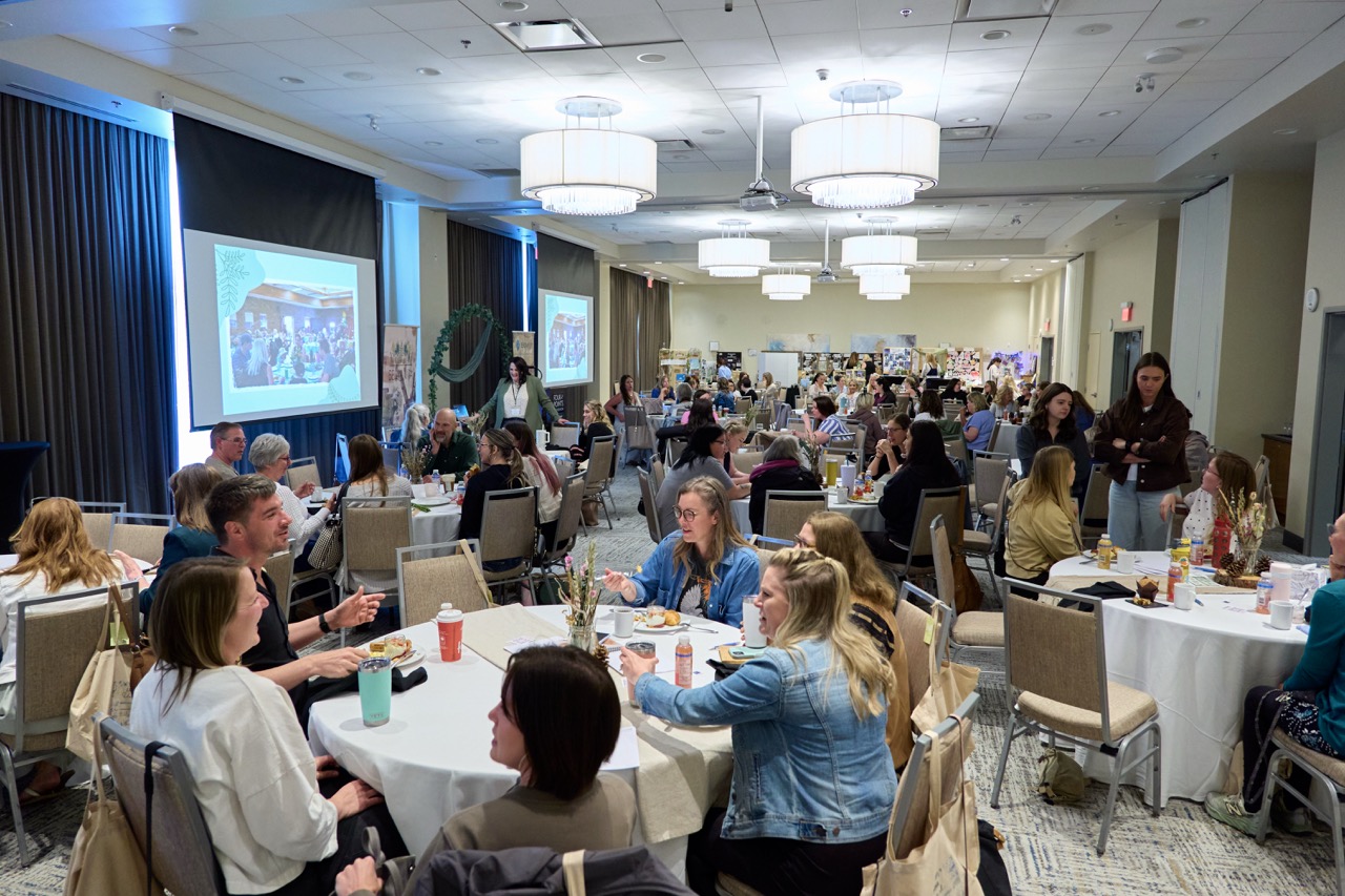 Educators gathered for an Early Learning Unboxed conference